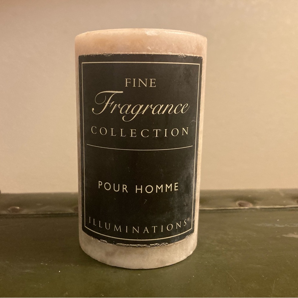 New ILLUMINATIONS Fine Fragrance Collection Candle - Pour Homme